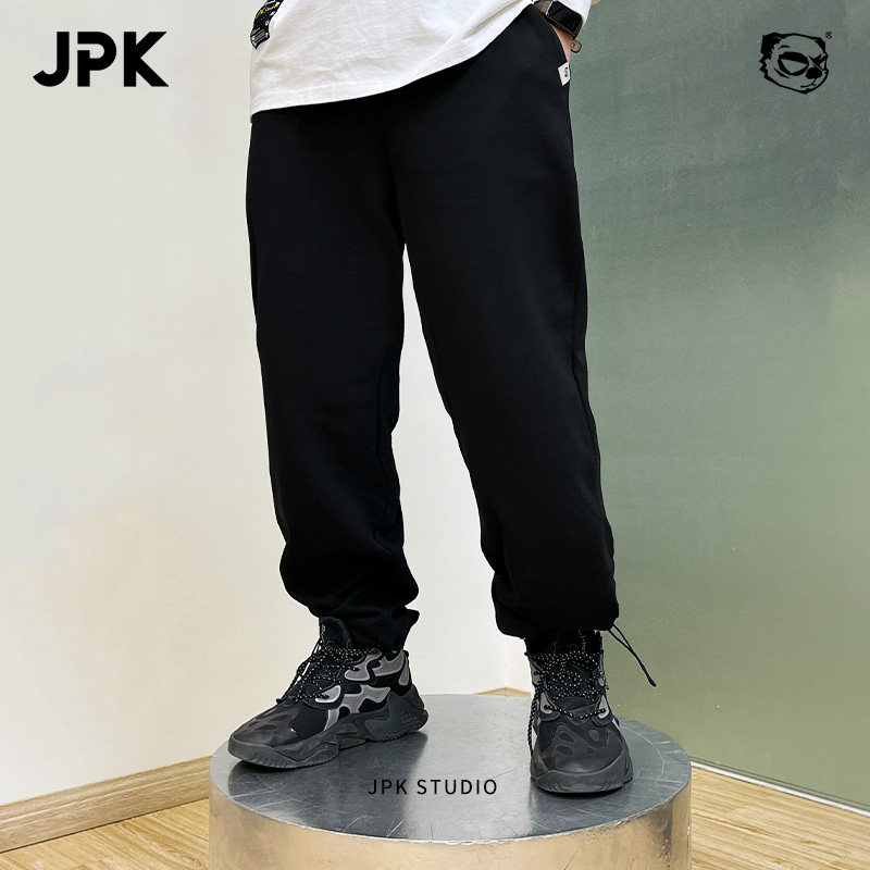 JPK卫裤宽松休闲直筒休闲裤大码