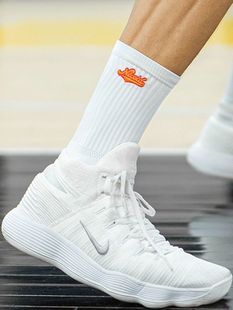 字母LOGO 篮球袜毛巾底防滑包裹精英运动袜 NICE球员版 NICEID