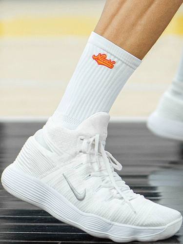 NICEID NICE球员版篮球袜毛巾底防滑包裹精英运动袜【字母LOGO】