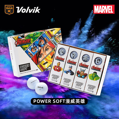 Volvik高尔夫球二层光面