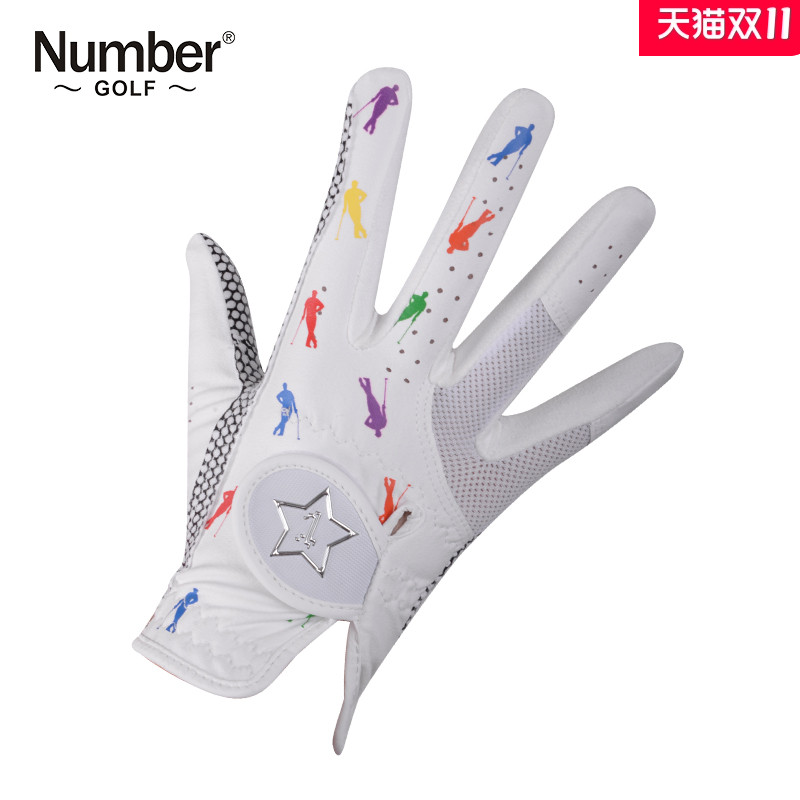 number新品高尔夫球儿童手套