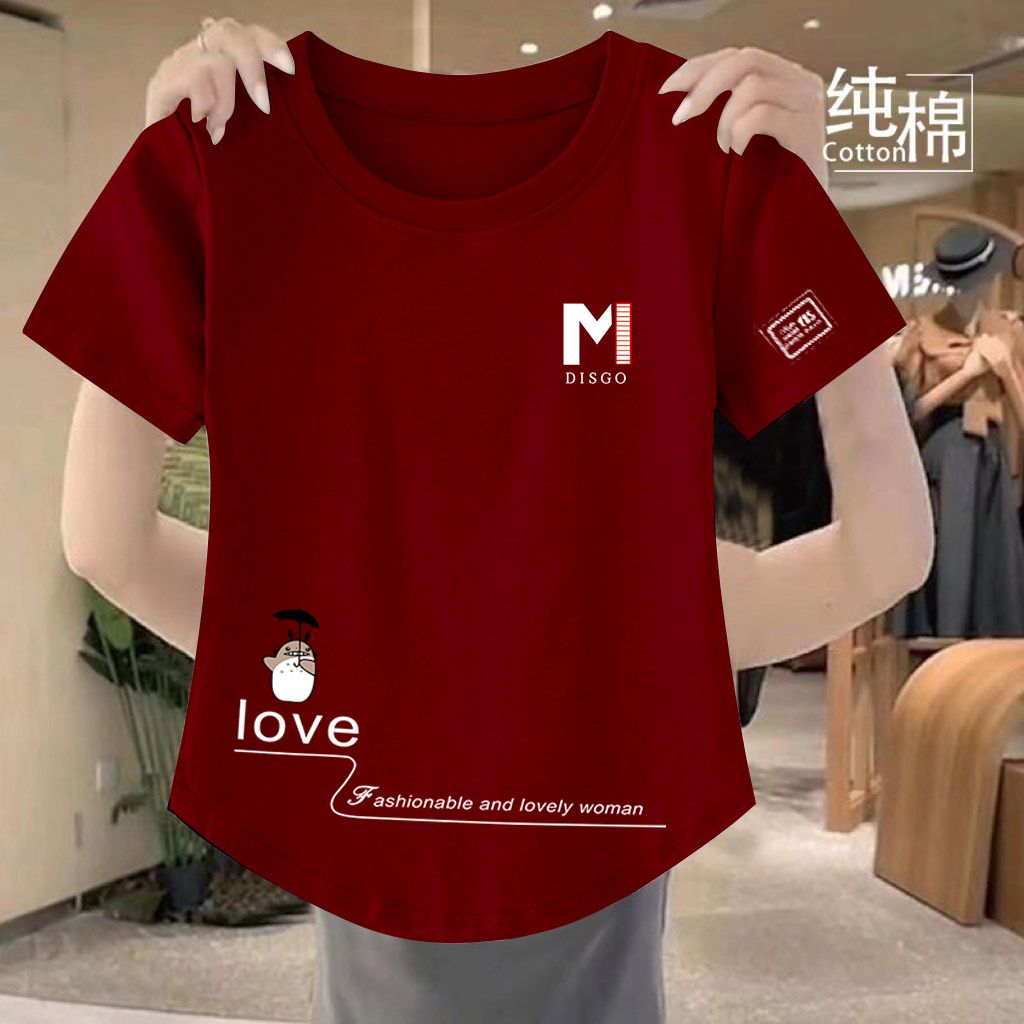 2024夏季新款设计感宽松圆领上衣