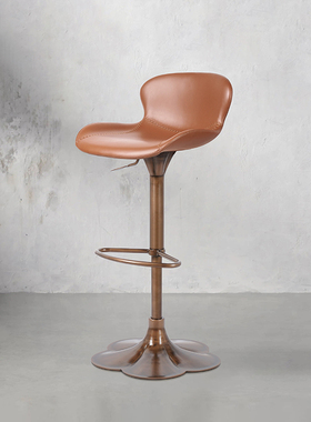 吧台椅家用轻奢升降吧椅椅子酒吧椅子吧凳子简约高脚凳子7571