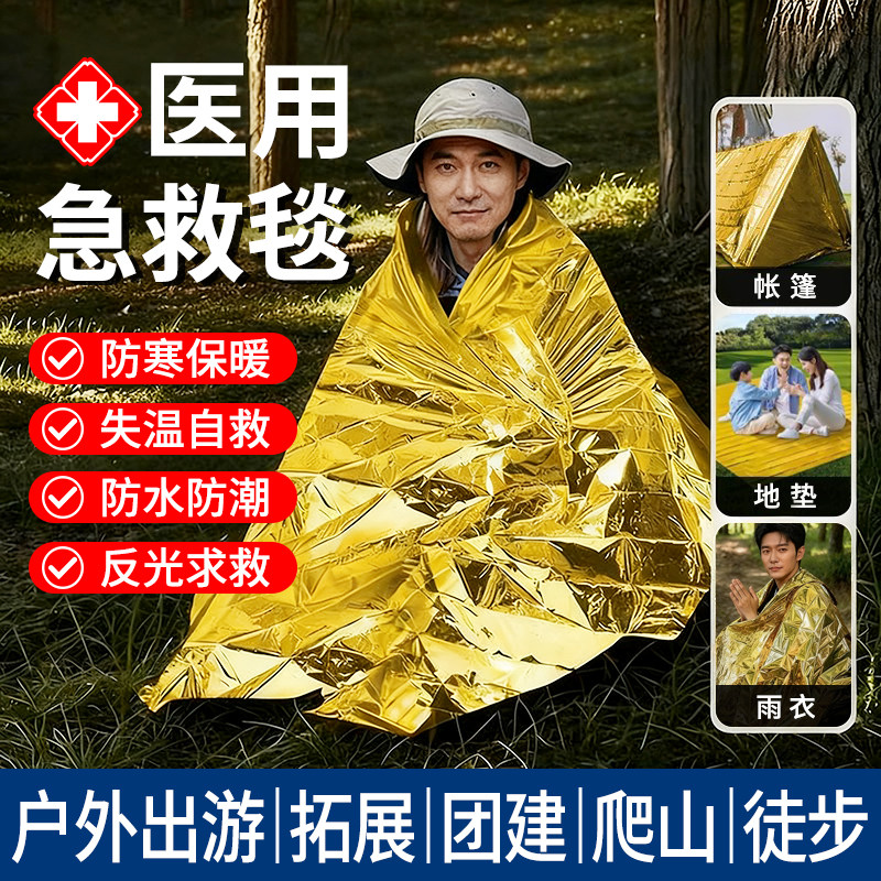 医用急救毯户外应急保温生存保命图片