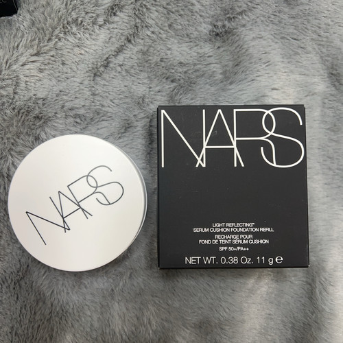 NARS纳斯流光美肌小白圆盒超水光气垫粉底液水润光泽保湿养肤遮瑕