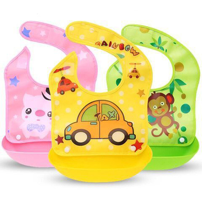 宝宝吃饭围兜口水兜儿童食饭兜围嘴防水婴儿吃饭兜幼儿大号食饭兜