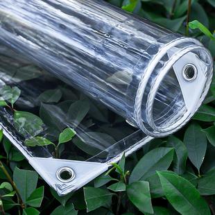 透明防雨布防水布pvc塑料布阳台封闭防风遮防尘布挡板帘防晒篷布