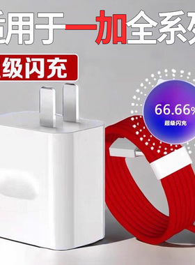 适用于一加充电器超级闪充1加12/11/10Pro/9充电头OnePlus快充Ace2手机3Pro数据线插头ace套装手机充电器插头
