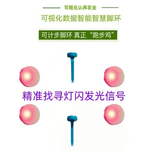 养殖脚环计步器二维码定位找寻