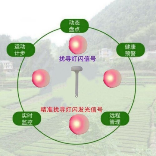 禽类用电子脚环采集溯源计步管理