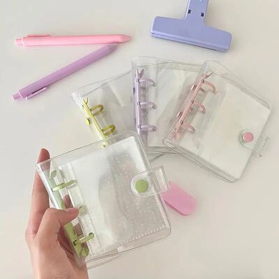 3 Inch Kpop Photocard Holder Binder Collect Book PVC Idol Pi
