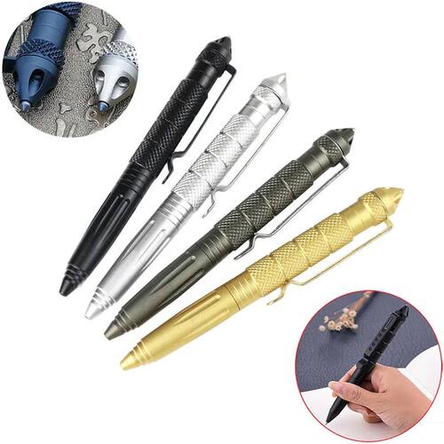 Outdoor Self-Defense Tactical Pen /B2 Tungsten Steel Tip EDC