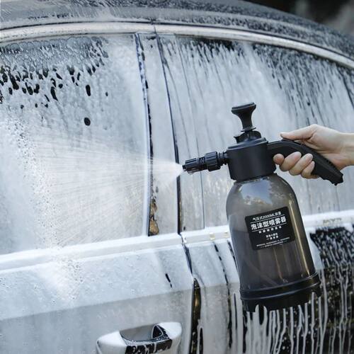 2L Hand Pump Foam Sprayer Snow Foam Gun Nozzle With Pressure