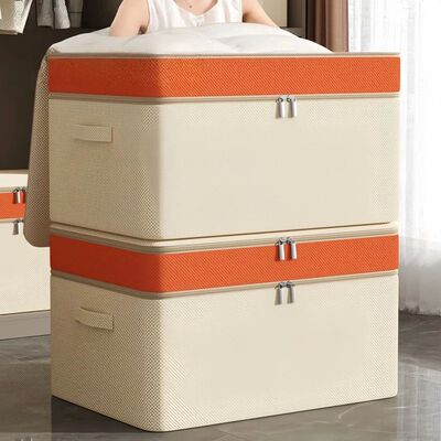 Double Layered Splicing Large Capacity Storage Box,Can Be St