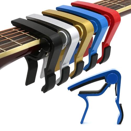 1PC Guitar Capo Aluminum Metal Guitar Clamp Capo Clamp Unive