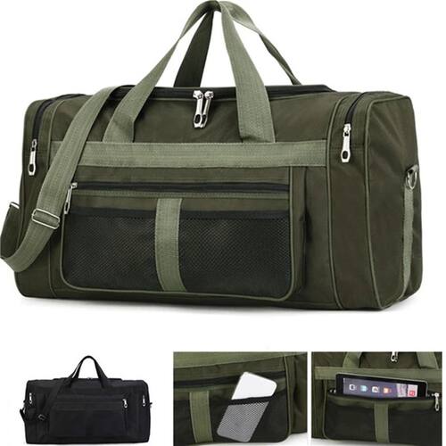 Women Men Nylon Travel Duffel Bag Carry On Luggage Bag Men T