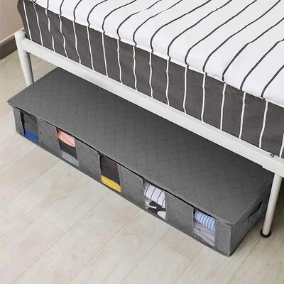 1pc Clothing Storage Bag Foldable Underbed Organizing Large