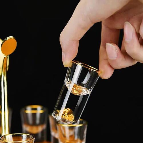 Luxury Crystal Glass Vodka Glass Sake Shochu Glass Bar Lique
