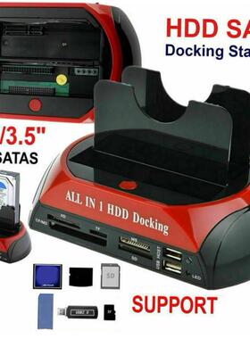 Dual All In 1 Hd/HDD Dock/Docking Station Hard Disk/Drive Hd