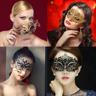 New Fashion Luxury Venetian Masquerade Mask Women Girls Sexy