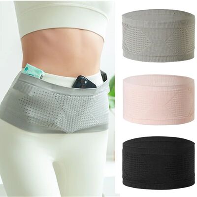 Seamless Invisible Running Waist Belt Bag Gym Bags Lightweig