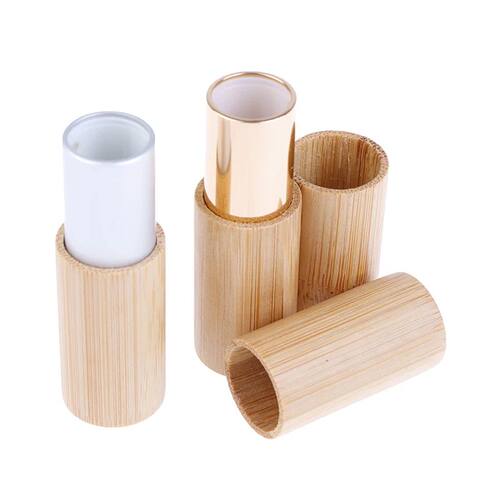 4G Bamboo Lipstick Tube Top Grade Lip Balm Sub Package DIY E