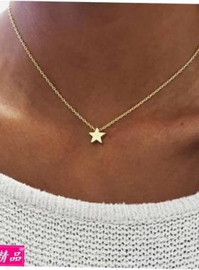 fashion pendant short necklace female clavicle chain jewelry