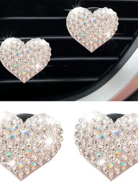 Heart-shaped Car Perfume Diffuser Car Air Freshener Vent Cli