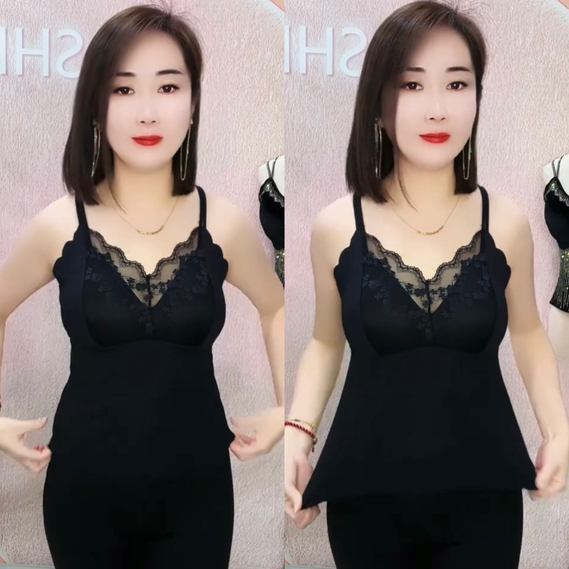 新款冰丝美背内搭外穿背心长款吊带文胸一体式加肥加大胖mm内衣女