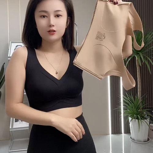 正版无痕内衣女大胸显小胸聚拢薄款调整型收副乳防下垂运动文胸罩
