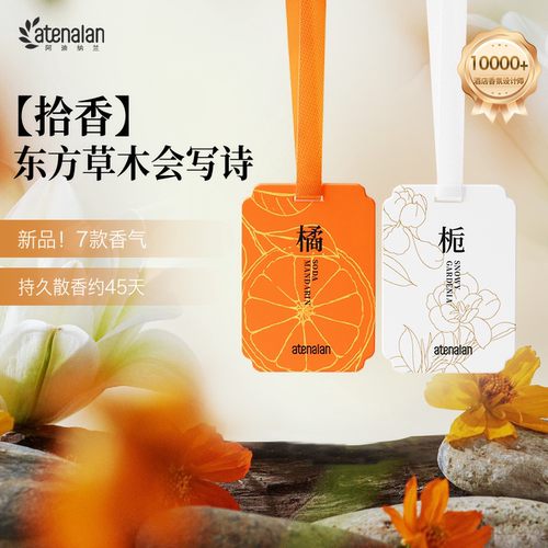 阿迪纳兰车载香片汽车持久留香卡
