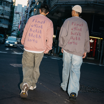 BananaClub印花圆领卫衣