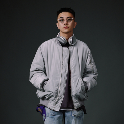 BananaClub 日产SOLOTEX®机能羽绒棉服空军飞行员MA1夹克外套