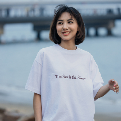 BananaClub标语印花T恤