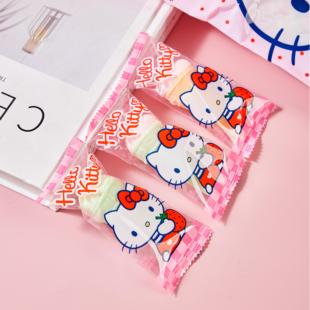Hellokitty冰淇淋雪糕筒夹心棉花糖散装 三丽鸥糖 小零食独立小包装