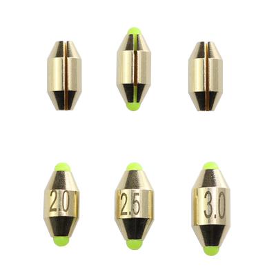 开口铅坠筏钓快速通心路亚配重铜