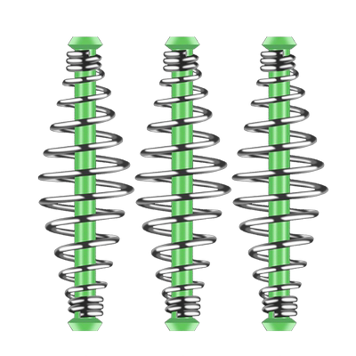 钓鲢鳙小弹簧托饵器爆炸钩配件