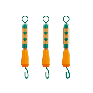 卸力快速子线夹主线子线8字环连接器强拉力硅胶缓冲开口八字环