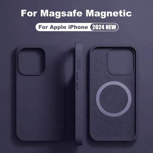 2025 NEW Liquid Silicone For Magsafe Magnetic Phone Case For