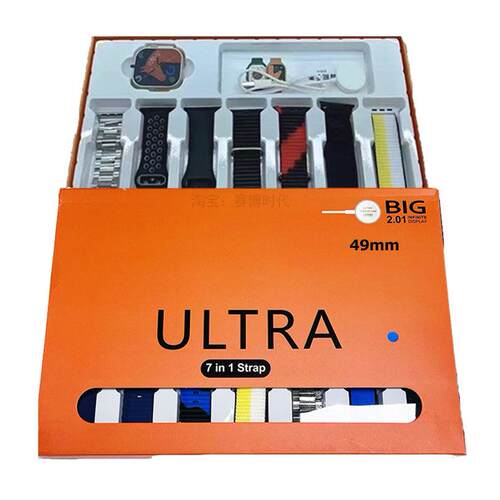 WatchUltra智能手表套装礼品7合1表带Gift Sports Smart Watch