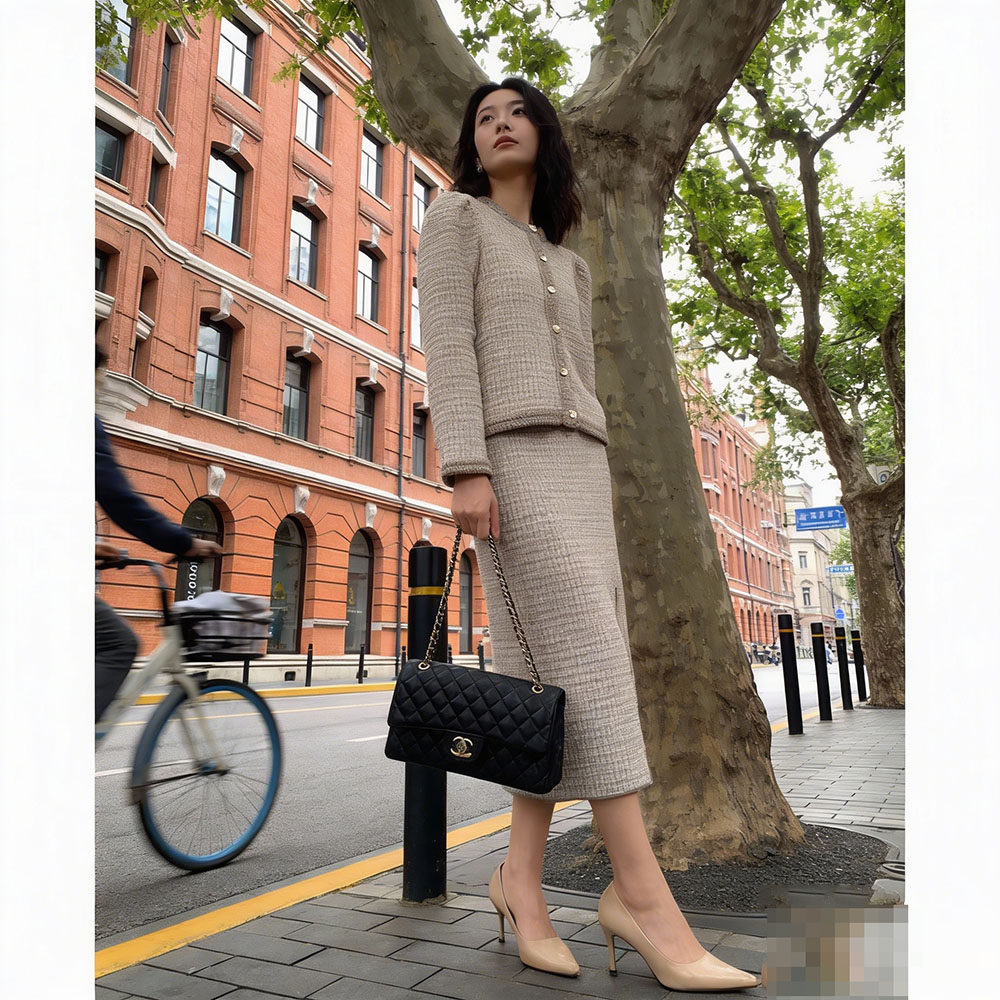 5270法式轻奢SD 小香风很高级套装！亲肤粗呢外套+半身中裙 名媛,女装/女士精品,时尚套装,淘宝优惠券,粉丝福利购,淘宝优惠卷