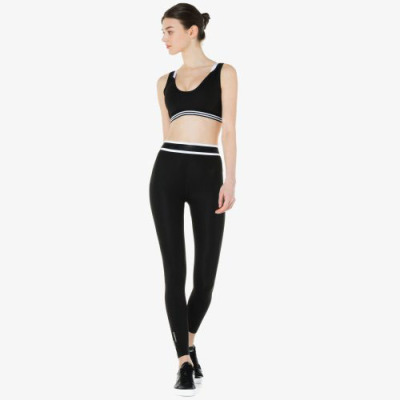 3918鱼 斯里兰卡产 高弹力松紧腰运动瑜伽裤 夜跑健身长裤 登山裤