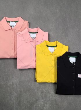 3650鱼 柬埔寨产 稀有金属绿标 免烫棉质Polo连衣裙 运动网球短裙