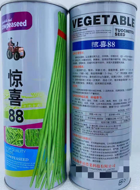 高产长豆角种籽惊喜88豇豆种子嫩绿青白条春夏秋季大棚田蔬菜种孑