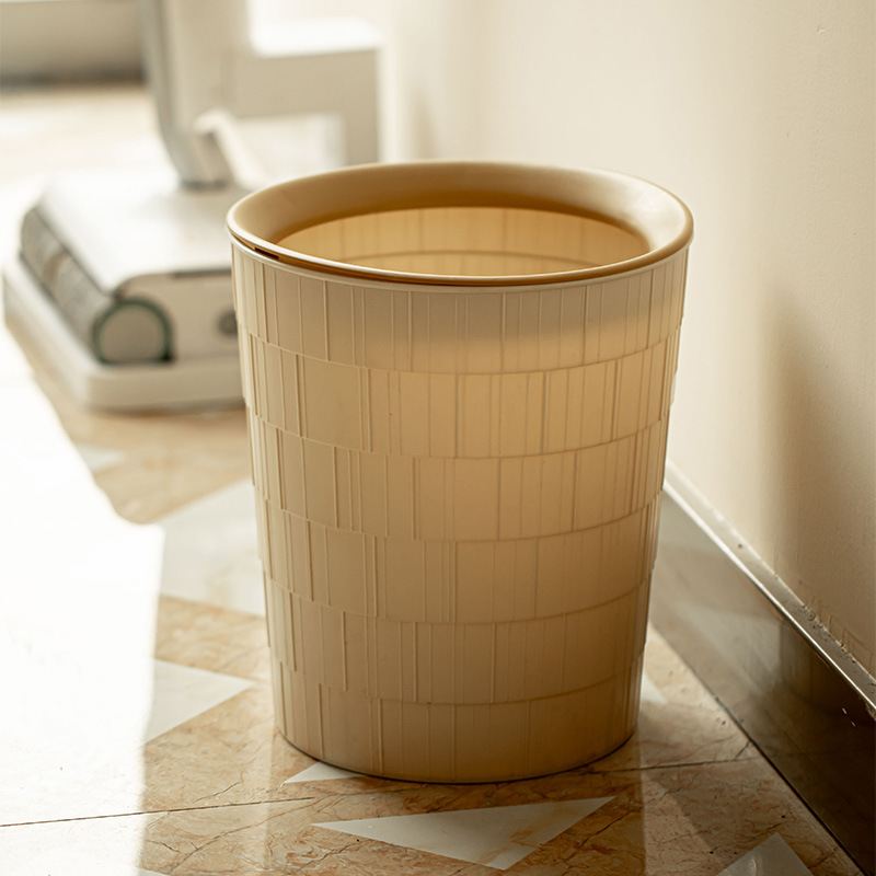 复古大号压圈垃圾桶家用厨房客厅卫生间卧室商用洗手间收纳桶