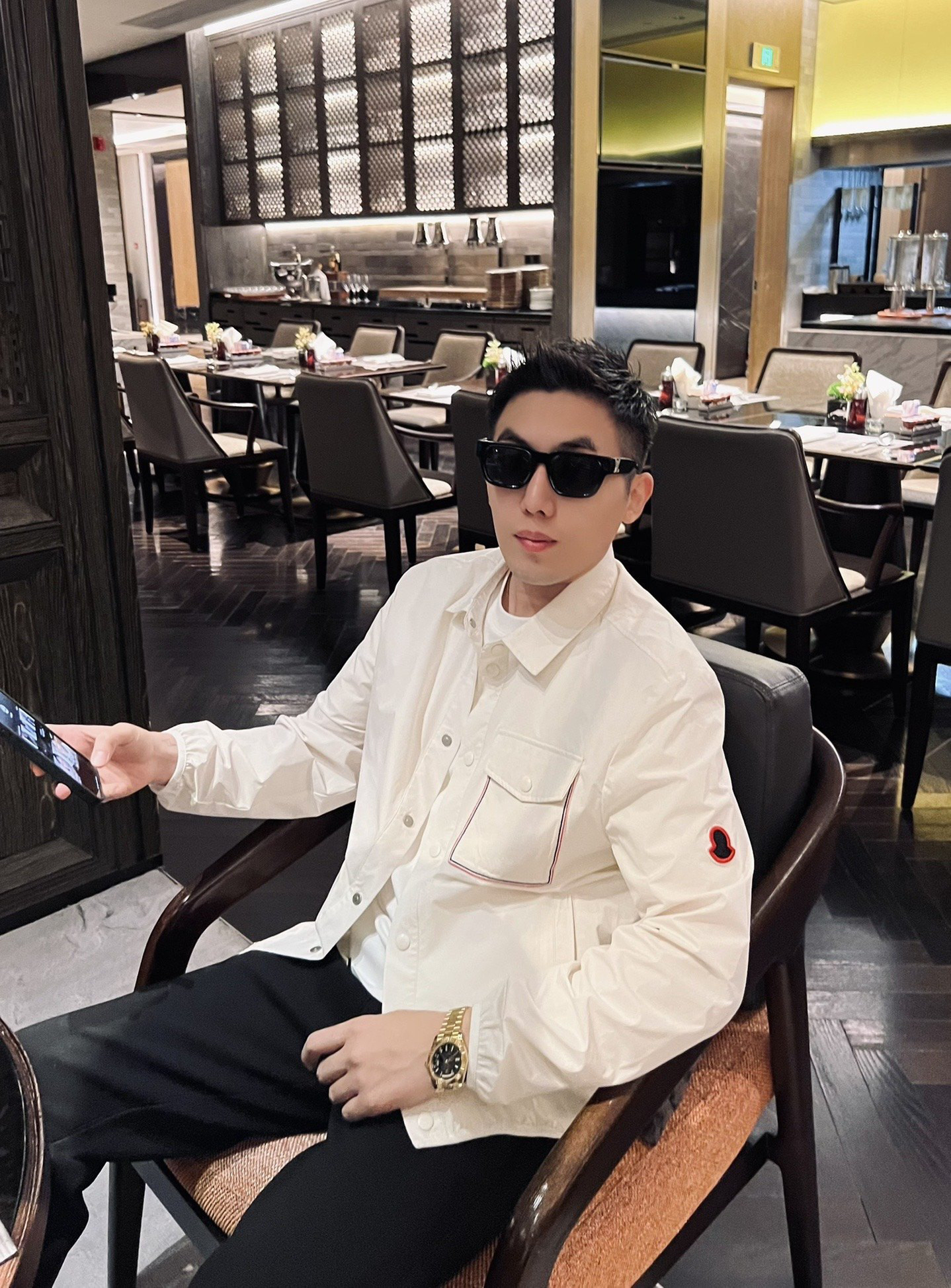 玛雅夹克25春夏薄款防晒磁吸扣短款休闲潮流百搭男士防嗮夹克外套