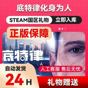 Steam正版 底特律化身为人国区礼物 好友礼物 底特律：变人steam