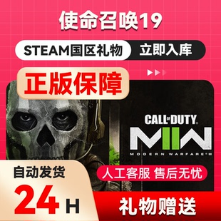 steam正版 礼物   使命召唤19  好友礼物 国区礼物    正版