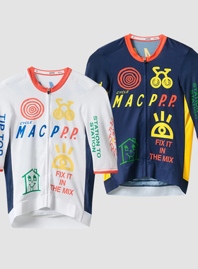 cyclemacap短袖骑行服男女春夏季高弹速干透气公路自行车骑行上衣