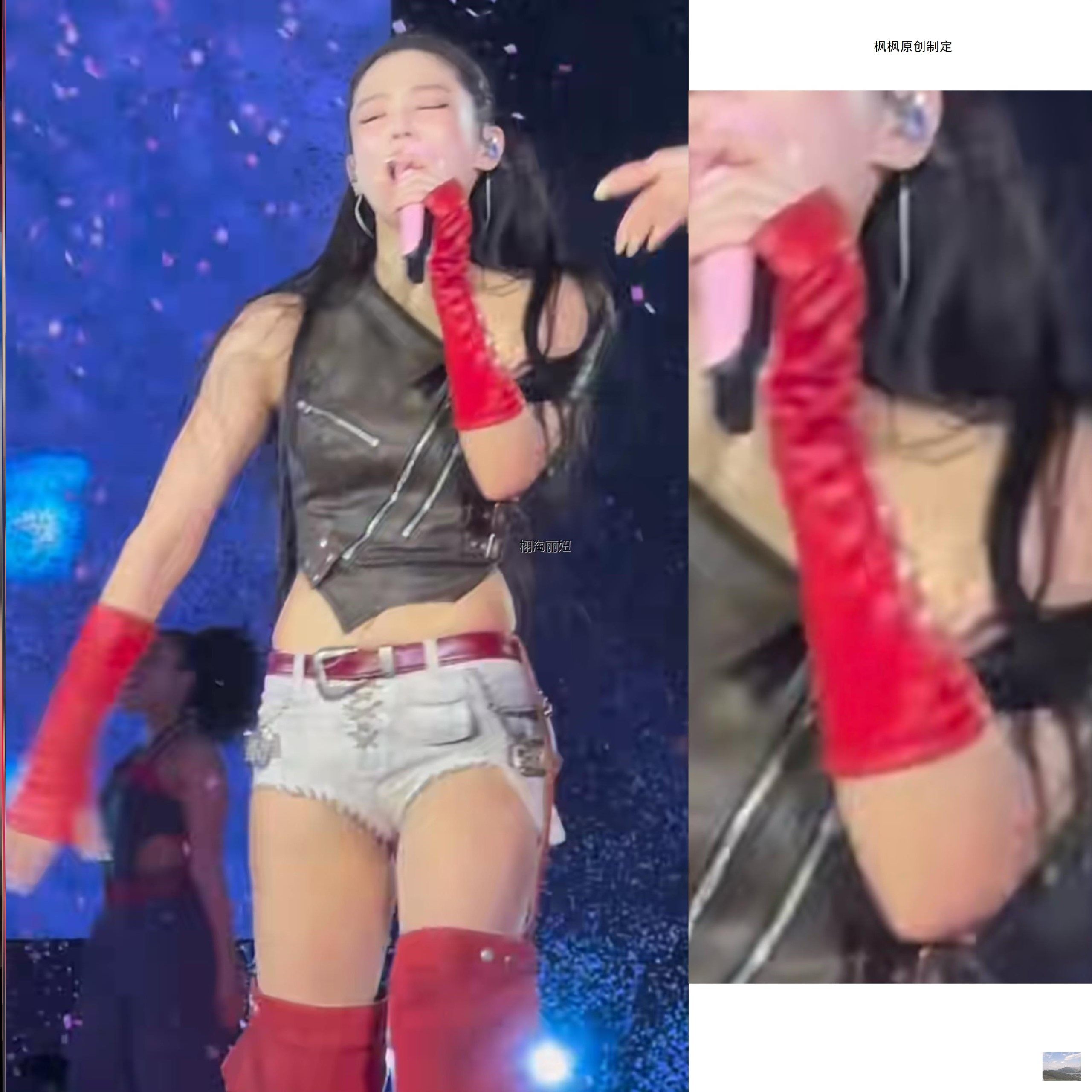 金珍妮演唱会同款手套2025新款时尚红色长筒袖套过膝长靴辣妹风,服饰配件/皮带/帽子/围巾,手套,淘宝优惠券,粉丝福利购,淘宝优惠卷